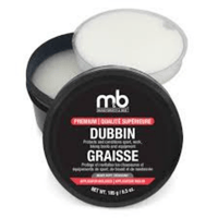Moneysworth & Best dubbin with half cap open on white background